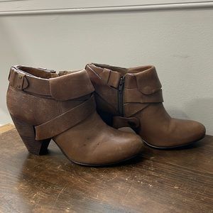 Schuler & Sons booties from Anthropology, size 8